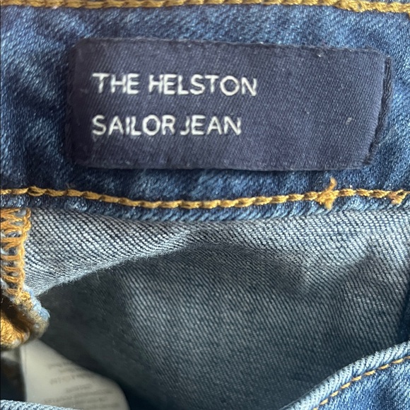 Boden The Helston Sailor Denim Jean Wide Leg Women’s Sz 4P - Picture 9 of 15
